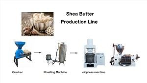 Dây chuyền sản xuất máy chiết xuất dầu bơ hạt mỡ